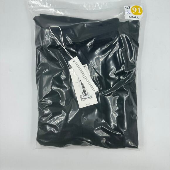 Vince Italian Flannel Mid-Rise Easy Pull-On Pant V9774222 Sea Onyx Green Small - Picture 6 of 6